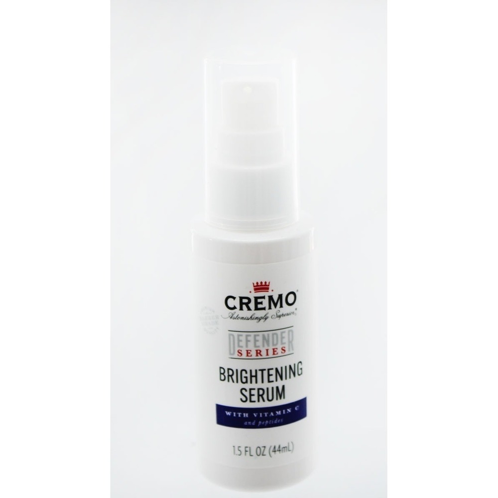 2 Pack Cremo Defender Series Brightening Serum Vitamin C Peptides For Men 1.5oz